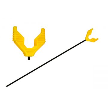SUPORT LANSETE U GALBEN 45CM