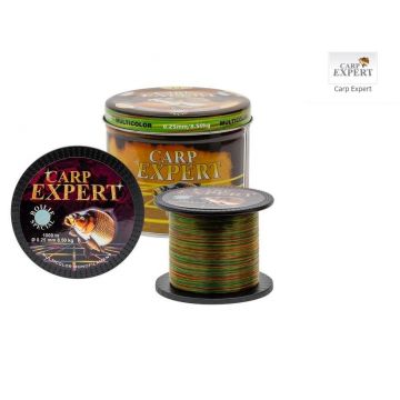 Fir monofilament pescuit Carp Expert Multicolor rola de 1000m Fir monofilament pescuit Carp Expert Multicolor rola de 1000m