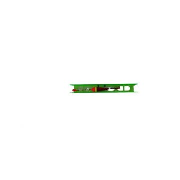 Linie Pluta Echilibrata cu 2 Carlige pluta de 1 g,7 metri