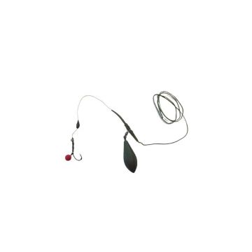 Montura crap  Ronnie Rig cu plumb pierdut leadcore 45 lb prokarpfishing