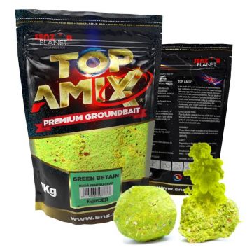 NADA SENZOR PLANET TOP AMIX METHOD Accesorii pescuit > Nada si momeli GREEN BETAIN 1kg -FUMIGENA