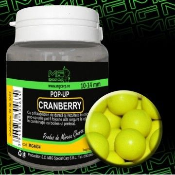 Pop-Up Cranberry 10-14mm