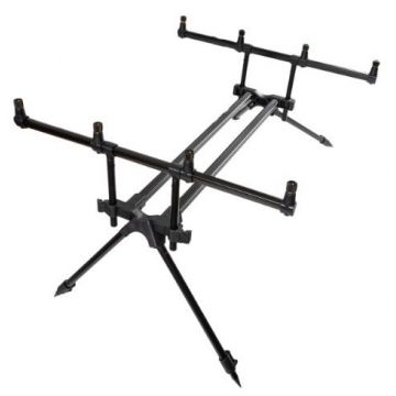 rod pod pescuit hakuyo cu husa de transport pentru 4 posturi
