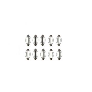Set 10 momitoare prokarpfishing culisante de 35g