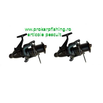 Set 2 mulinete Crap dp7000 cu tambur long-cast,aviator