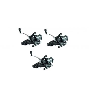 Set 3 mulinete, eastshark, HT6000, baitrunner, 10 rulmenti, tambur longcast