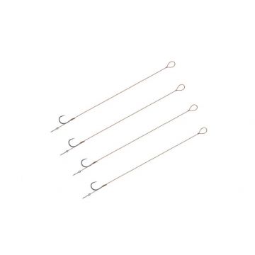 Set 4 Carlige legate, Fara Barbeta, Method Accesorii pescuit > Nada si momeli cu carlig Benzar legat cu spin  de momeala,