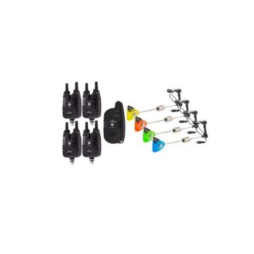 Set 4 senzori cu statie, cu snagbar fix si Set 4 swingere, cu iluminare color