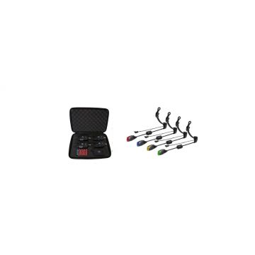 Set 4 senzori cu statie, cu snagbar fix si Set 4 Swingere, model nou, in 4 culori