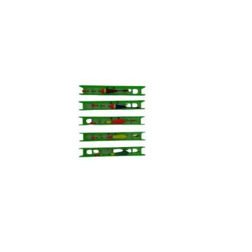 Set 5 Linii Pluta Echilibrata 1 g cu 2 Carlige,7 metri