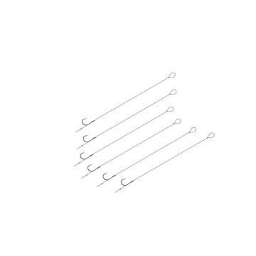 set 6 Carlige legate  Montura Accesorii pescuit > Nada si momeli  ,  Lungime rig 8cm cu fir textil si carlig legat cu spin