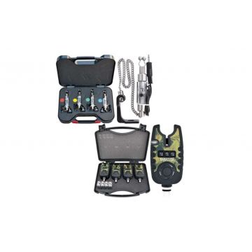Set Baracuda 4 swingere cu iluminare si 4 avertizori TLI21cu valigeta transport