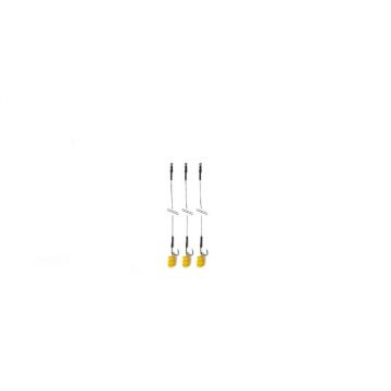 Set porkarpfishing cu 3 carlige legate echilibrate cu porumb flotant siliconat