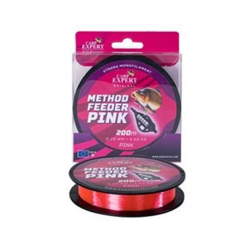 Fir Carp Expert Method Feeder Pink, 200m (Diametru fir: 0.20 mm)