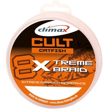 Fir textil Climax Cult Catfish X-Treme, gri, 280m (Diametru fir: 0.50 mm)