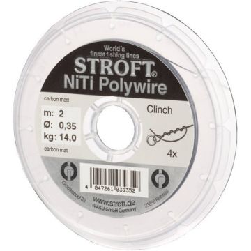 Fir titan Stroft NiTi Polywire, 2m (Diametru fir: 0.35 mm)