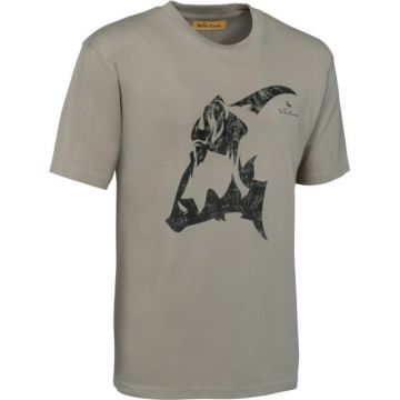 Tricou Verney Carron Totem Sanglier, bej (Marime: 3XL)