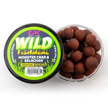 Boilies Carlig Tare CPK Wild Carp, Fishmeal, 20-24mm, 170g (Aroma: Fishmeal)
