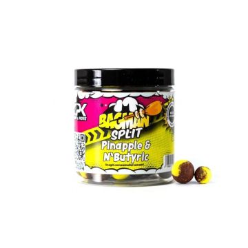 Boilies pentru Carlig Critic Echilibrat CPK Bagman Split, 10-14mm, 120g (Aroma: Spicy Frankfurter)
