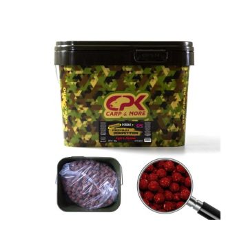 Boilies Solubil CPK Old School Competition Squid&Capsuna, 5kg (Diametru: 24 mm)