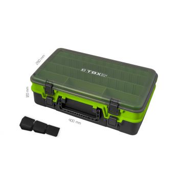 Cutie Dubla pentru Accesorii Delphin TBX EasyDuo 385-10P, 38.5x27x12.5cm