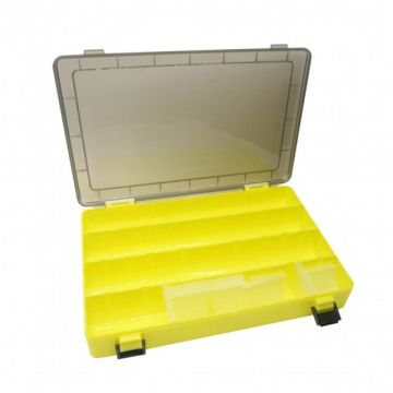 Cutie plastic Trakko MB9314, galbena, 28x19x5cm