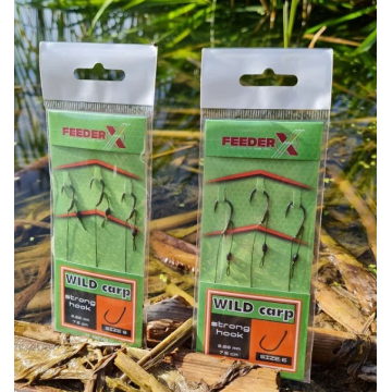 FeederX - Carlige legate FeederX Wild Carp Strong Hook
