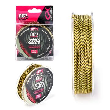 Fir Textil CPK Xtra Supple Hooklink Sinking, Green, 15m (Rezistenta fir: 25 lbs)