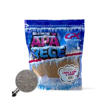Groundbait CPK Apa Rece Method Mix, 800g (Aroma: Larve & Rame & Viermi)