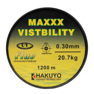 MONOFILAMENT MAXXX VISIBILITY FLUO - 1200M