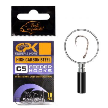 Carlige CPK C5 Feeder Hooks, 10buc/plic (Marime Carlige: Nr. 12)
