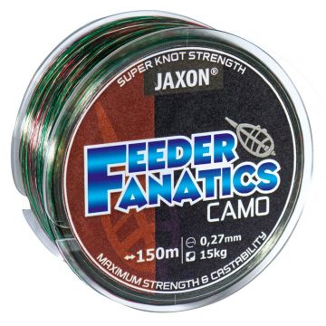 Fir Monofilament Jaxon Feeder Fanatics Camo, 150m (Diametru fir: 0.27 mm)