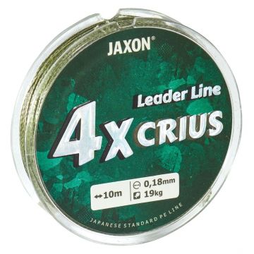 Fir Textil Jaxon Crius PE 4X Leader Braided Line, 10m (Diametru fir: 0.16 mm)