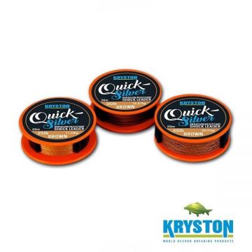Fir Textil Quicksilver Gravel Brown 25m Kryston (Rezistenta: 45 lbs)