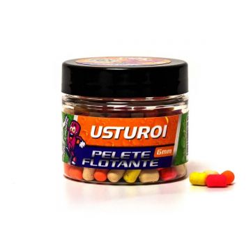 Pelete de Carlig Flotante CPK Feeder, 6mm, 25g/cutie (Aroma: Squid-N-butyric (rosu))