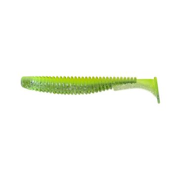 Shad Fast Strike Down Shad 9cm, 10cm/plic, Chartreuse Clear