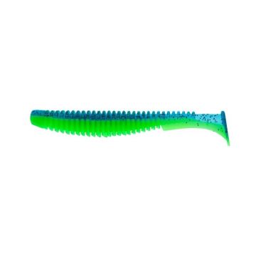 Shad Fast Strike Down Shad 9cm, 10cm/plic, Dual Limetreuse
