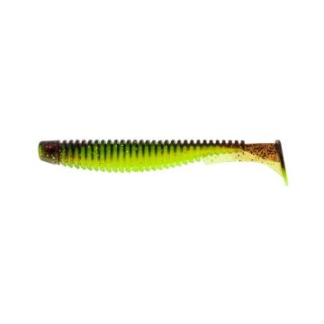 Shad Fast Strike Down Shad 9cm, 10cm/plic, Green Brown Back