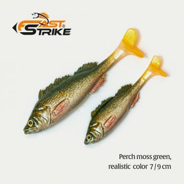 Shad Fast Strike Perch Shad 9cm/8.5g, culoare PMG