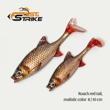 Shad Fast Strike Roach Shad 10cm/9g, culoare RRT