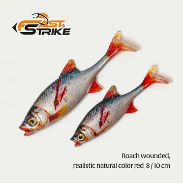 Shad Fast Strike Roach Shad 10cm/9g, culoare RWN