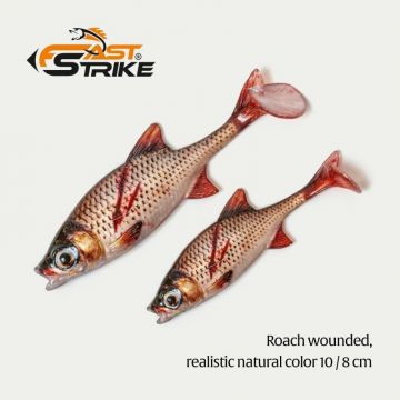 Shad Fast Strike Roach Shad 10cm/9g, culoare RWRR