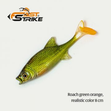 Shad Fast Strike Roach Shad 8cm/5g, culoare RGO