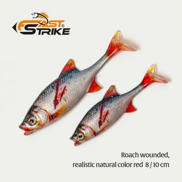 Shad Fast Strike Roach Shad 8cm/5g, culoare RWR
