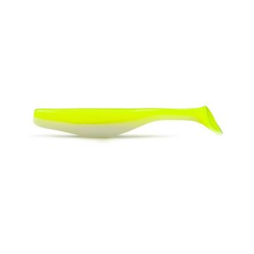 Shad Fast Strike Turbo Zander, White Neon Back, 10cm, 10buc/blister
