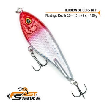 Vobler Fast Strike Ilusion Slider Floating, Culoare RHF, 9cm, 20g
