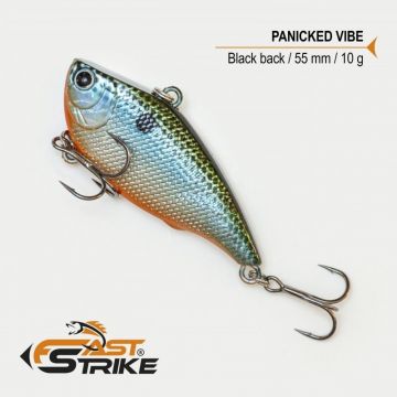 Vobler Fast Strike Panicked Vibe, Black Back, 5.5cm, 10g