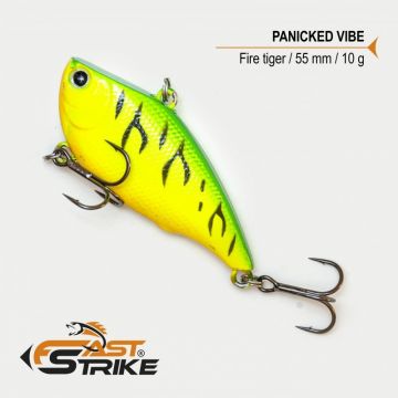 Vobler Fast Strike Panicked Vibe, Fire Tiger, 5.5cm, 10g