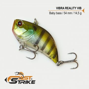 Vobler Fast Strike Vibra Reality VIB, Baby Bass B, 5.4cm, 14.5g