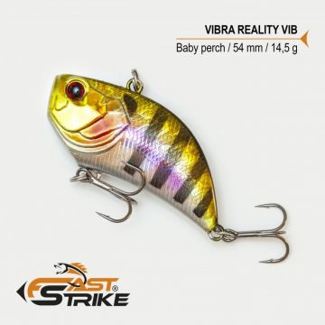Vobler Fast Strike Vibra Reality VIB, Baby Perch E, 5.4cm, 14.5g